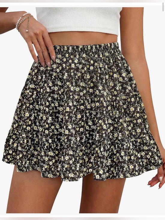 BTFBM Dresses & Skirts - BTFBM Floral High Waist Skirt - NWT